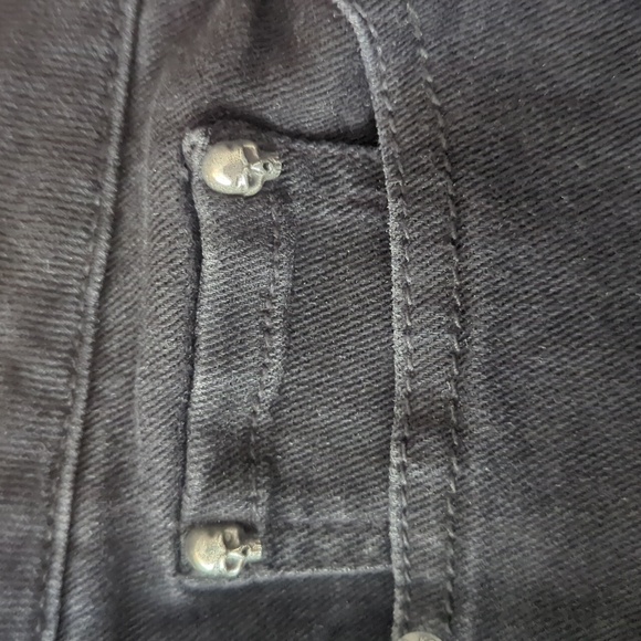 The Kooples Jimmy Slim Destroy Jeans size 26 - Picture 7 of 12